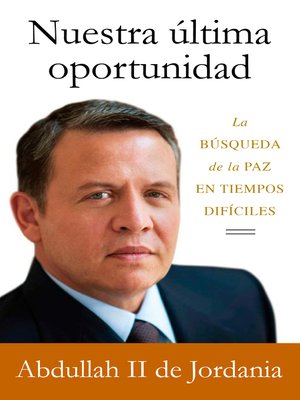 cover image of Nuestra última oportunidad